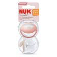 Lot de 2 sucettes Mommyfeel 0-6m Blush NUK