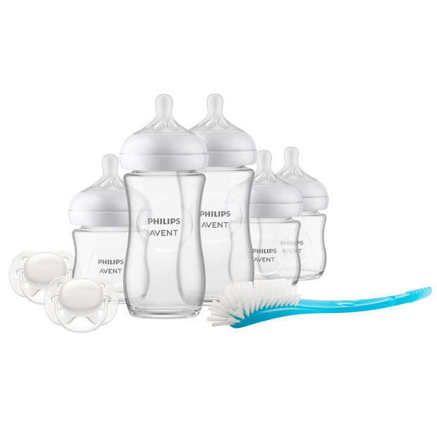 Coffret de Naissance Biberon Verre Natural  AVENT