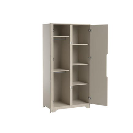 Armoire OVA Gris/Beige VOX - 2