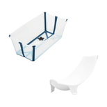 Baignoire FLEXI BATH Transparent Bleu + Transat OFFERT