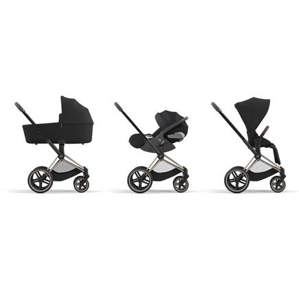 Poussette e-PRIAM Chrome Black Sepia Black 2023 CYBEX - 5