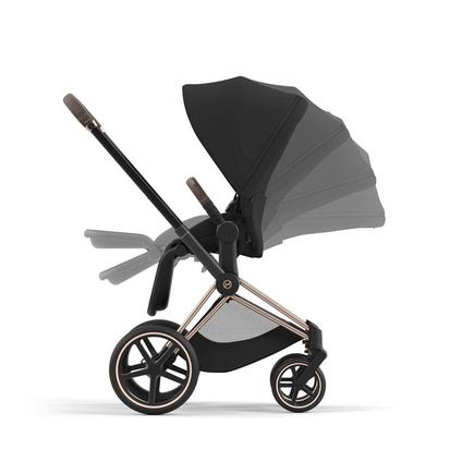 Poussette e-PRIAM Chrome Black Sepia Black 2023 CYBEX - 3