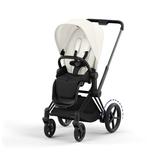 Poussette e-PRIAM Matt Black Off White 2023