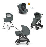 Poussette TRIO System Quattro Aptica Darwin Recline Emeral Green