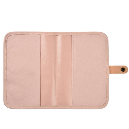 Protège carnet de santé Canvas rose poudré BEABA - 3