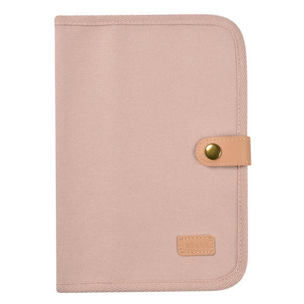 Protège carnet de santé Canvas rose poudré BEABA