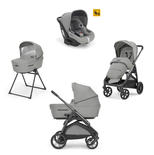 Poussette TRIO System Quattro Aptica Darwin Satin Grey