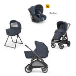 Poussette TRIO System Quattro Aptica Darwin Recline Resort Blue