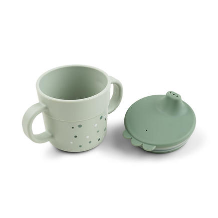 Foodie Tasse d'Apprentissage Happy Dots Vert DONE BY DEER - 5