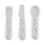 Foodie Couverts Set de 3 Happy Dots Vert