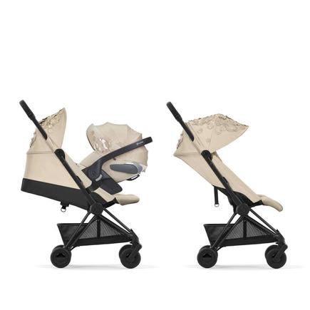 Poussette Coya Simply Flowers Matt Black Beige CYBEX - 9