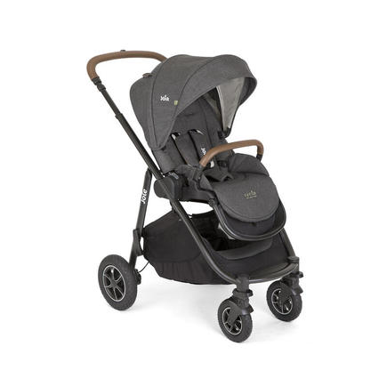 Poussette TRIO Versatrax + I-Snug 2 Cycle + Nacelle Ramble XL Shell Gray JOIE - 3