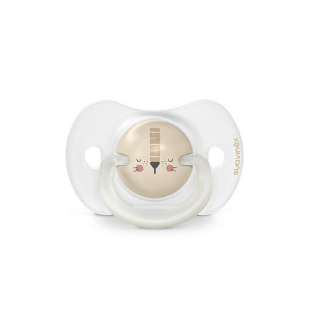 Pack de 2 sucettes 0-6 mois SX PRO Night&Day Beige SUAVINEX - 3
