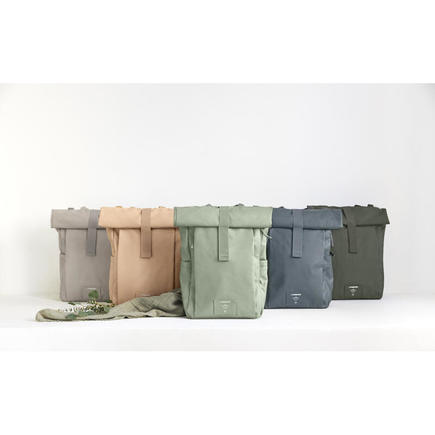 Sac à dos RollTop Up Taupe LASSIG - 9