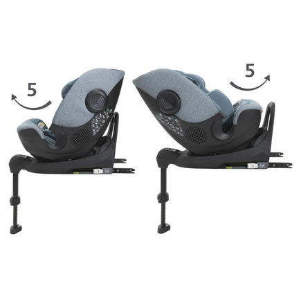 Siège-auto Gr. 0+/1/2/3 Bi-Seat i-Size Air avec base Teal blue air CHICCO - 41