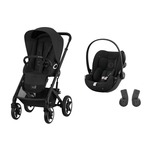 Poussette DUO Talos S Lux BLK + Cloud G Moon Black