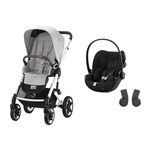 Poussette DUO Talos S Lux SLV Lava Grey + Cloud G Moon Black