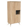 Armoire 1 Grande & 2 Petites Portes SEVENTIES Bois SAUTHON - 6