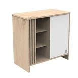  Commode 1 Porte 3 Niches TOKYO Blanche