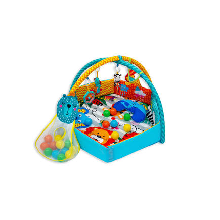 Tapis d'éveil à balles Carnaval de la jungle BOJUNGLE - 6