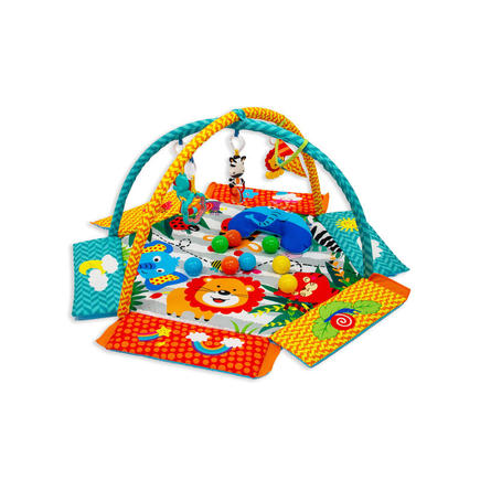 Tapis d'éveil à balles Carnaval de la jungle BOJUNGLE - 10