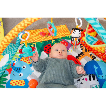 Tapis d'éveil à balles Carnaval de la jungle BOJUNGLE - 8