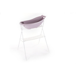 Baignoire ourson sage rose pastel + Support baignoire ourson