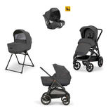 Poussette TRIO System Quattro Aptica XT Darwin Magnet Grey