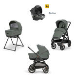 Poussette TRIO System Quattro Aptica XT Darwin Recline Taiga Green