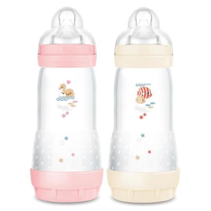 Lot de 2 biberons anti colique 320mL dès 4 mois Sealife - Bonbon MAM