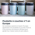 Poubelle à couches Twist & click - Bleu TOMMEE TIPPEE - 2