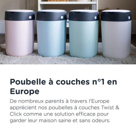 Poubelle à couches Twist & Click - Vert TOMMEE TIPPEE - 2