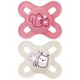 Lot de 2 sucettes Original naissance 0-2 mois Planet Love - Coloris aléatoire MAM