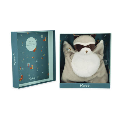 Doudou raton laveur Gaston Fripons - Gris KALOO - 7