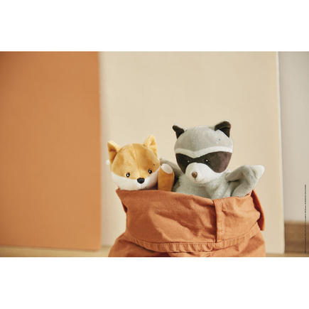 Doudou raton laveur Gaston Fripons - Gris KALOO - 2