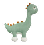 Grande peluche diplodocus 60cm Diplododo - Vert sauge