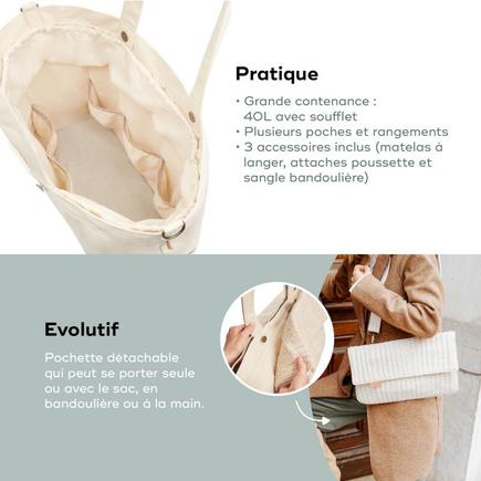 Sac à langer Tote bag - Ecru BABYMOOV - 6