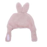 Bonnet lapin fausse fourrure angora pétale 12/18 mois