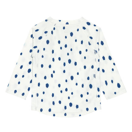 T-shirt manches longues pois 7-12 mois - Bleu/Nature LASSIG - 3