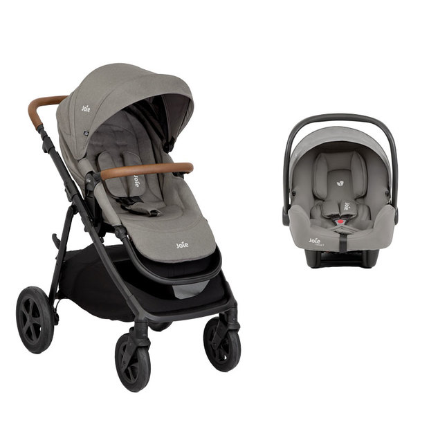 Poussette duo Alore + siège-auto I-Snug 2 Pebble JOIE