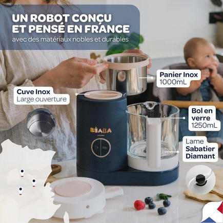 Babycook Néo Robot Cuiseur Bébé 6 en 1 Bleu Nuit BEABA - 9