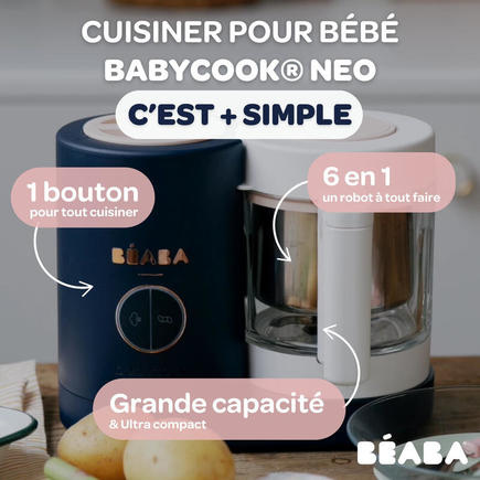 Babycook Néo Robot Cuiseur Bébé 6 en 1 Bleu Nuit BEABA - 10