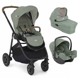 Poussette trio Versatrax + Siège-auto I-Snug 2 + Nacelle Ramble XL - Laurel