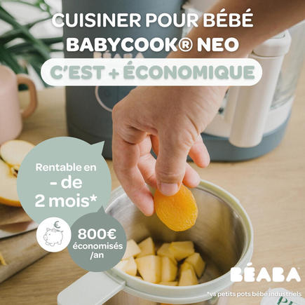 Babycook Néo Robot Cuiseur Bébé 6 en 1 Gris Minéral BEABA - 10