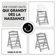 Chaise haute Alpha+ - Gris HAUCK - 20