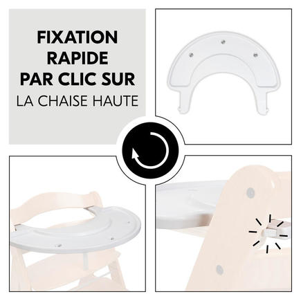 Plateau de jeu Play Tray Alpha et Beta - Blanc HAUCK - 3