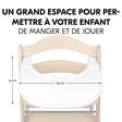 Tablette Click Tray pour chaise haute Arketa - Blanc HAUCK - 2