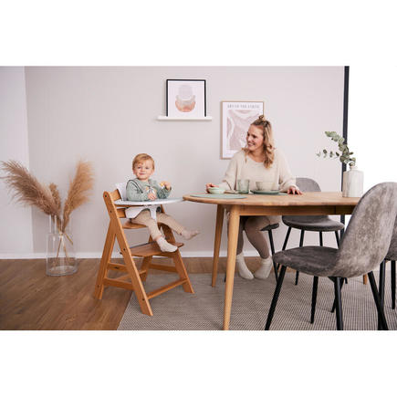 Chaise haute Alpha+ - Gris HAUCK - 22