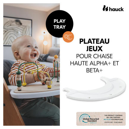 Plateau de jeu Play Tray Alpha et Beta - Blanc HAUCK - 8