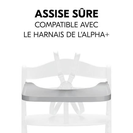 Tablette pour chaise haute Alpha+ - Gris HAUCK - 4